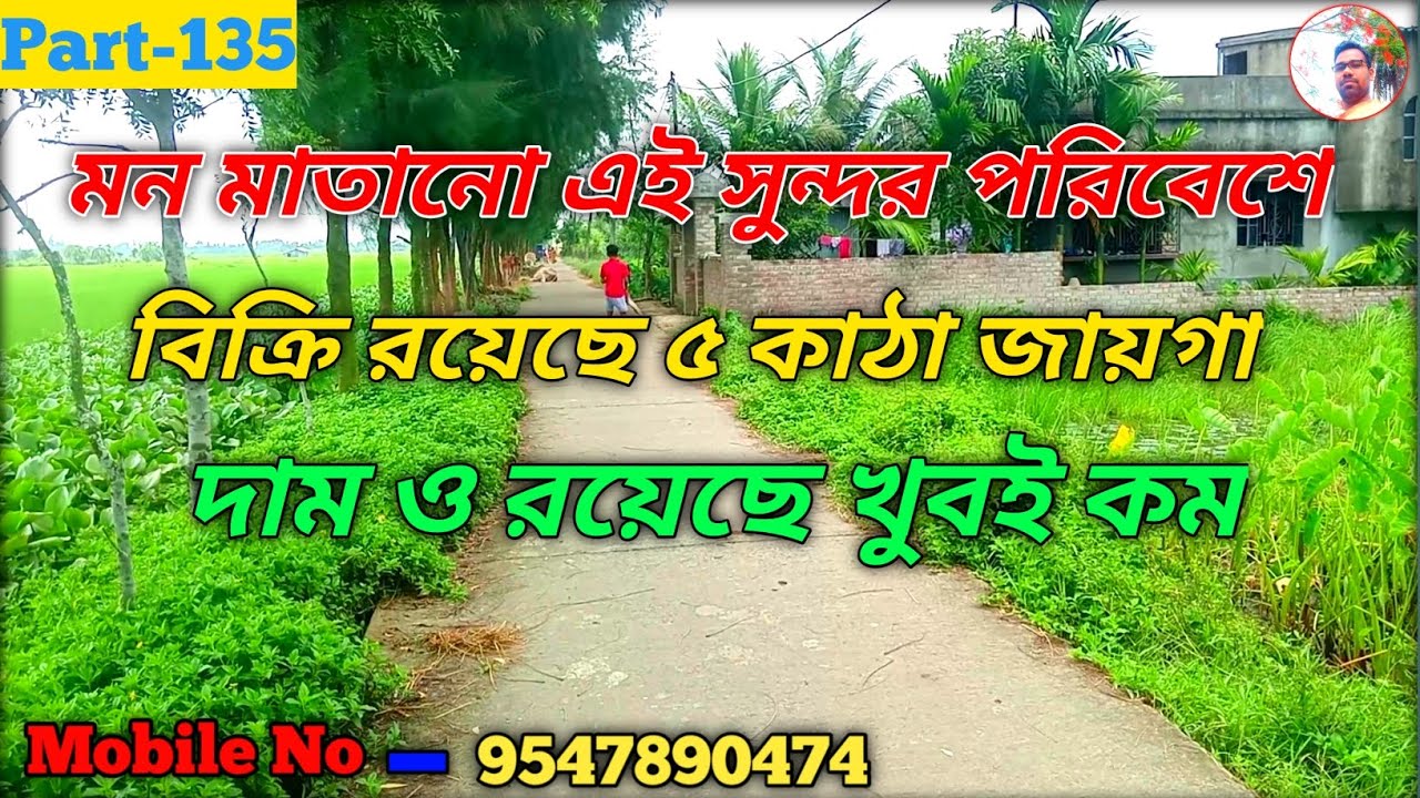 Land For Sale | দেখে সুনে জাচাই বাছাই করুন তা পর জায়গা কিনুন হিন্দু পরিবেশে রয়েছে এই জায়গা