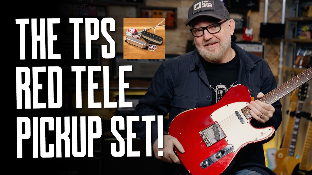 The TPS Red Telecaster Pickup Set By Monty's Guitars! [Short Launch Video]