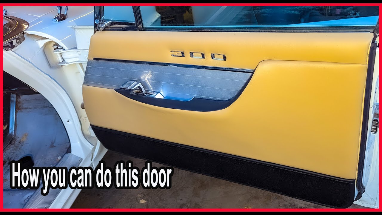 How can you restore this panel from scratch -  Chrysler 300