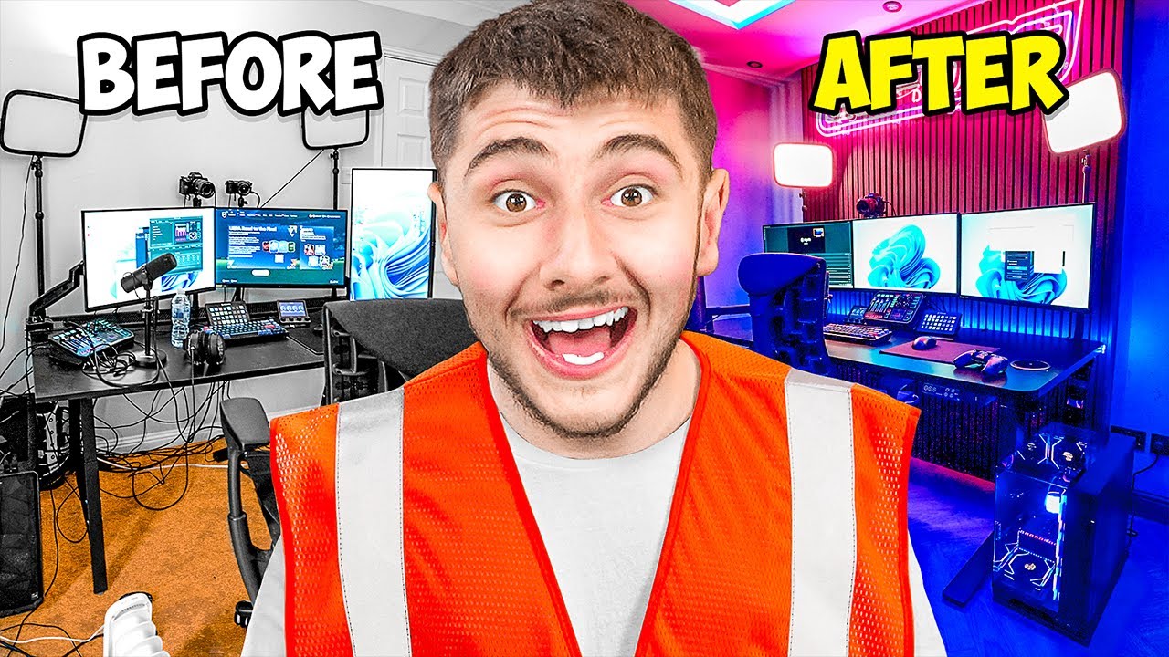 I Built Danny Aarons DREAM Gaming Setup!