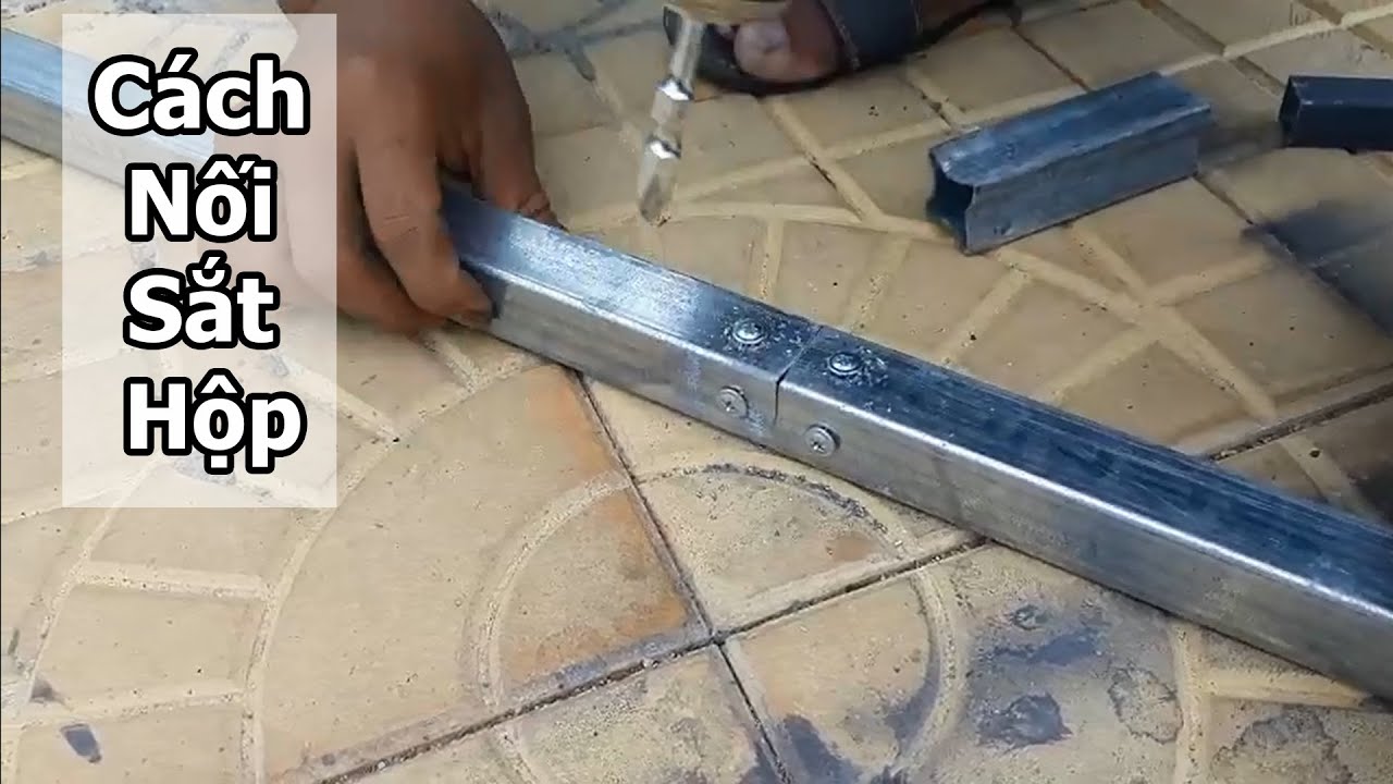 Cách nối sắt hộp không cần hàn đơn giản | OneZ DIY