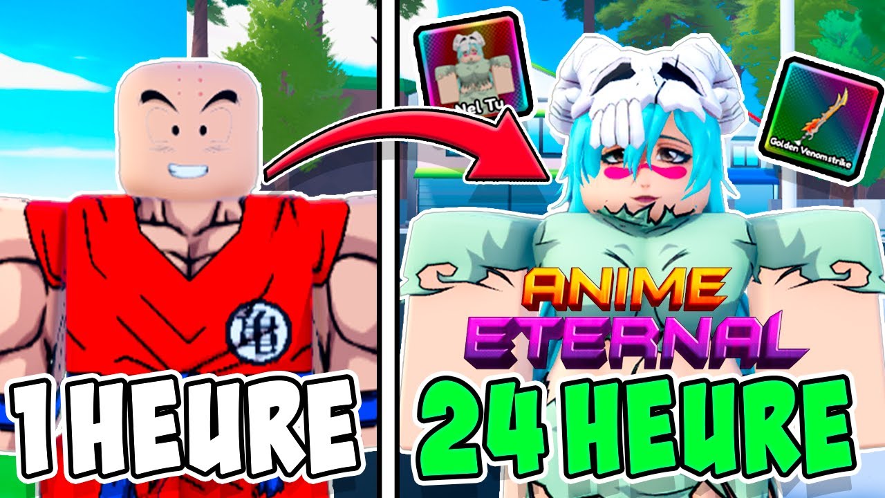J&rsquo;ai pass&eacute; 24h sur un jeu incroyable! (ANIME ETERNAL)
