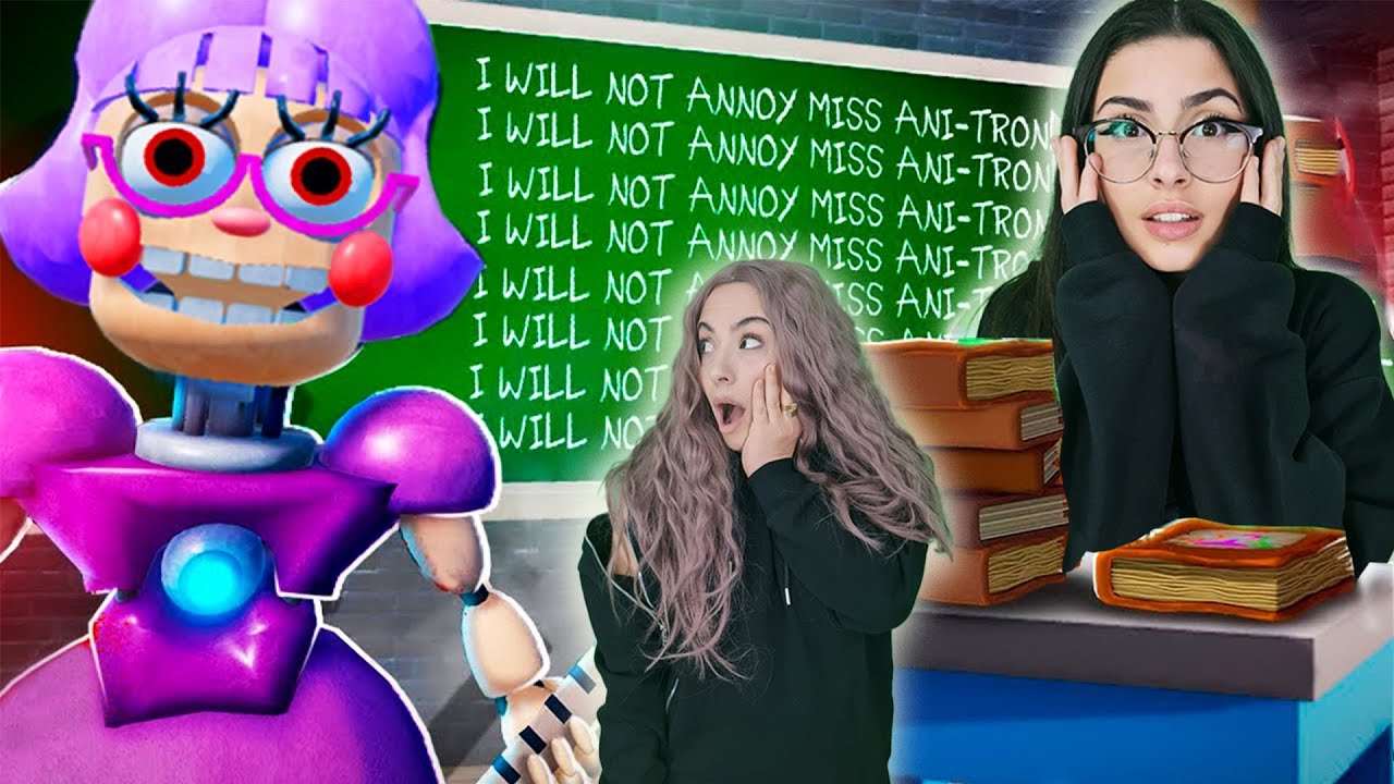 ROBLOX - KORKUNÇ ÖĞRETMEN GERİ DÖNDÜ ! ESCAPE MISS ANI-TRON DETENTION IN ROBLOX EYLÜL LAL