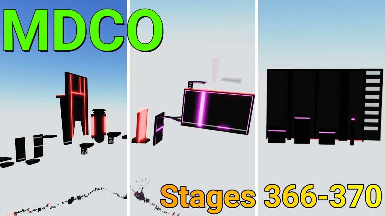 Master's Difficulty Chart Obby: Master+ Stages 366-370