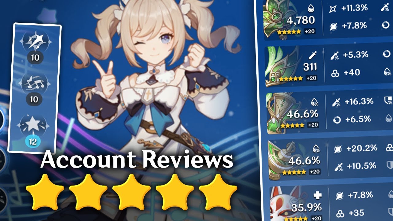 REVIEWING my Viewers GENSHIN IMPACT Accounts! I Interesting BUILDS