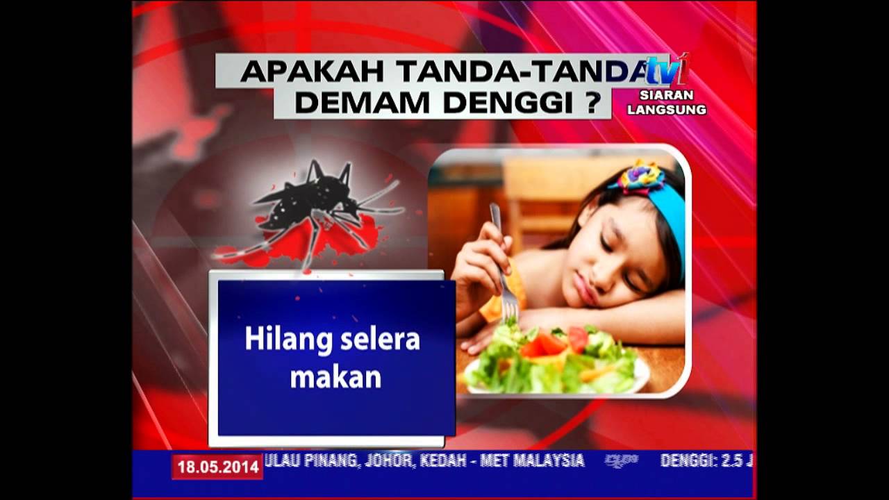 TANDA TANDA DEMAM DENGGI