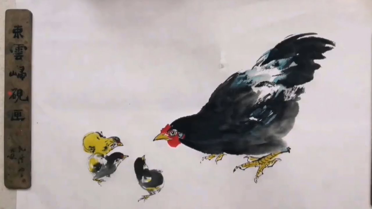 Научитесь рисовать курицу - Традиционная художественная роспись