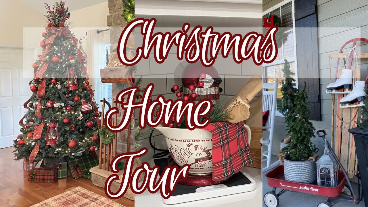 FESTIVE Christmas HOME TOUR 2025