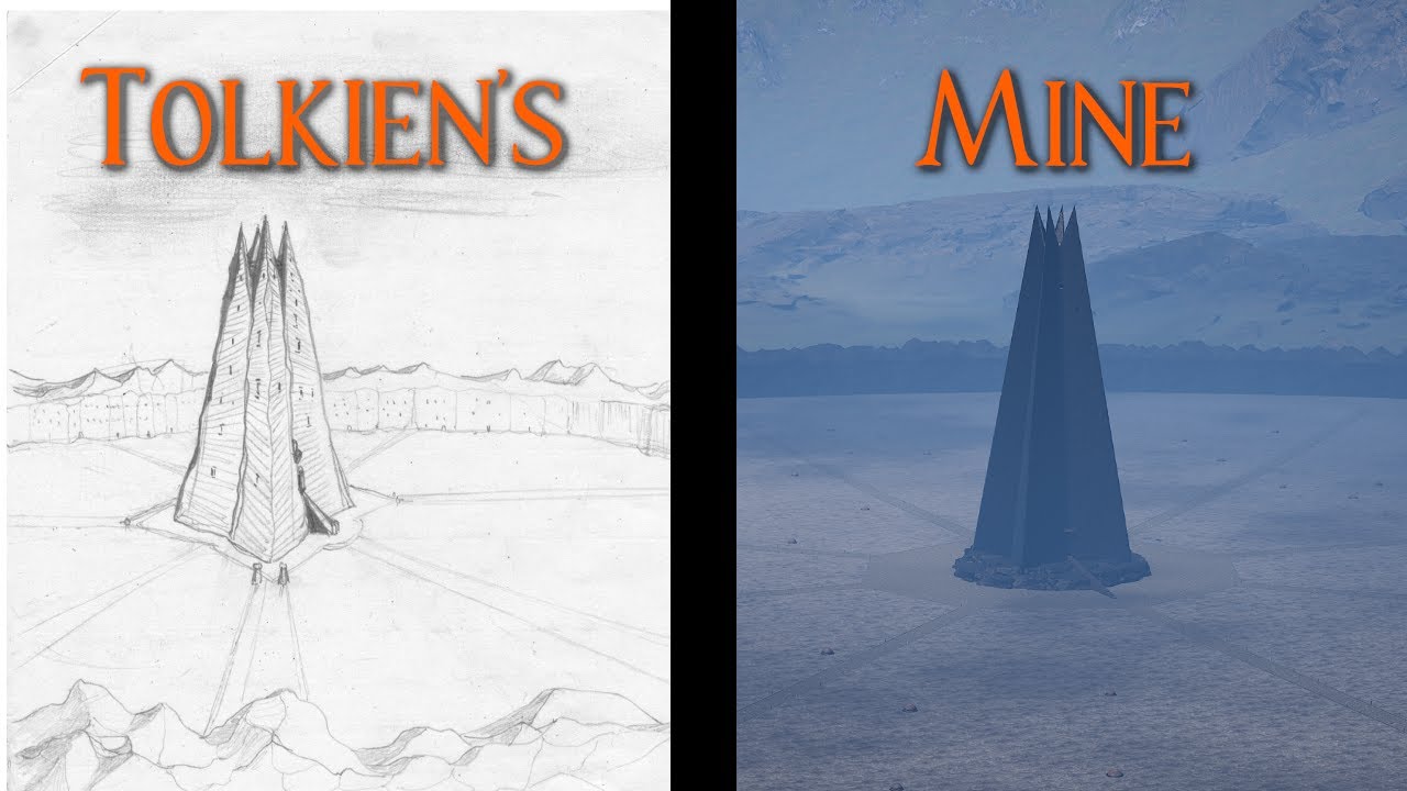 I made book-accurate Isengard - Unreal Engine 5