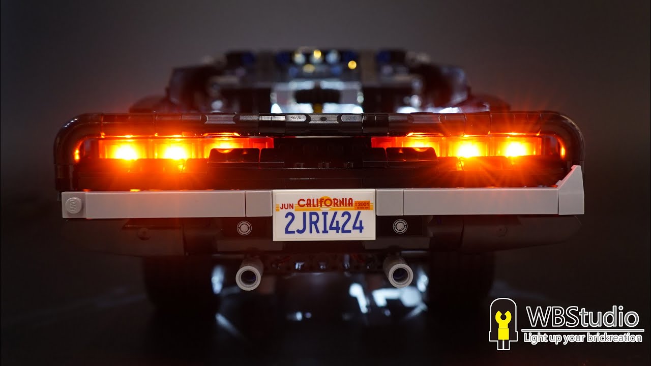 [WBS]Lego 42111 Dom's Dodge Charger+Light Kit