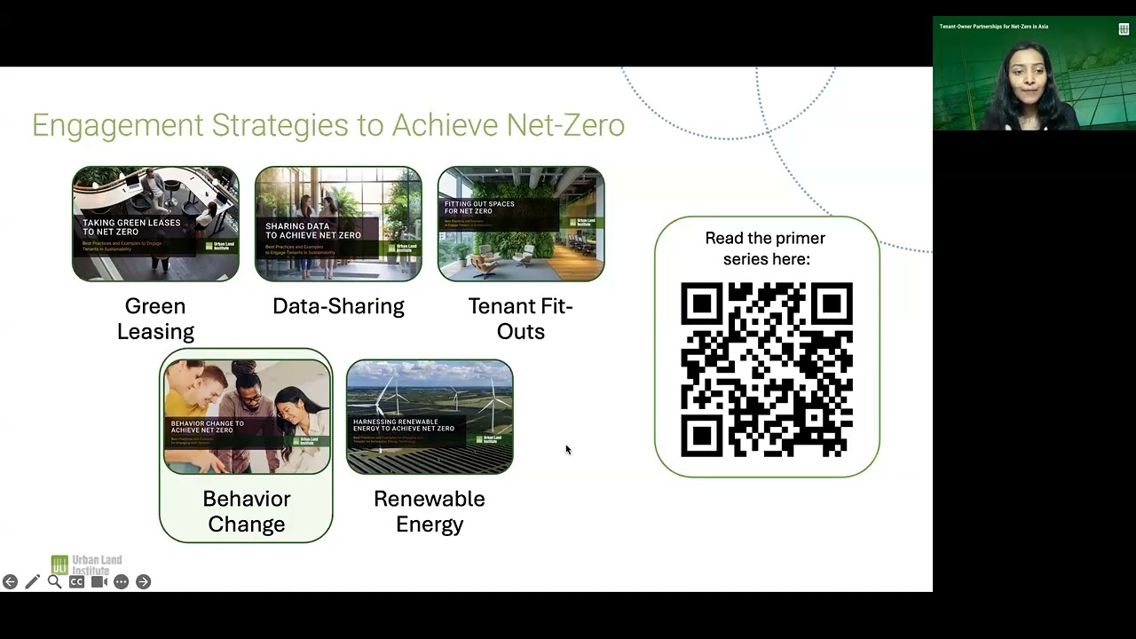 Tenant-Owner Partnerships for Net Zero in Asia Pacific | ULI Webinar