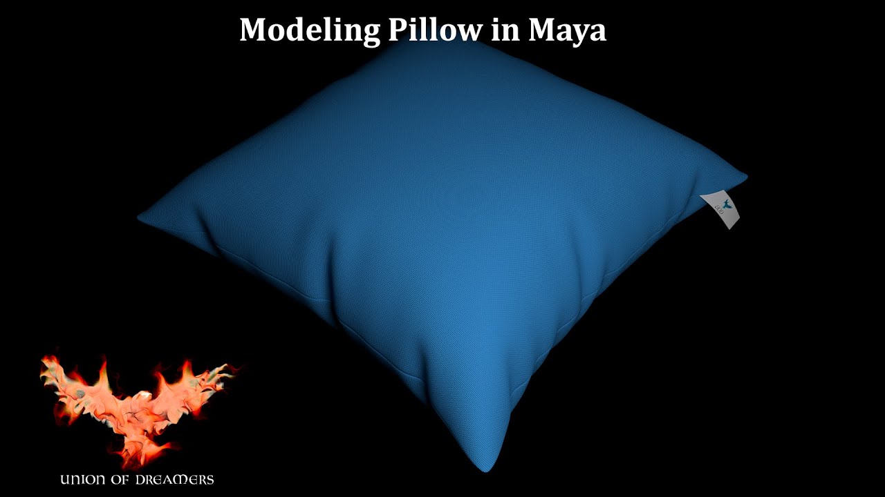 How to model a 3D Pillow in Maya/ Cojín en Maya