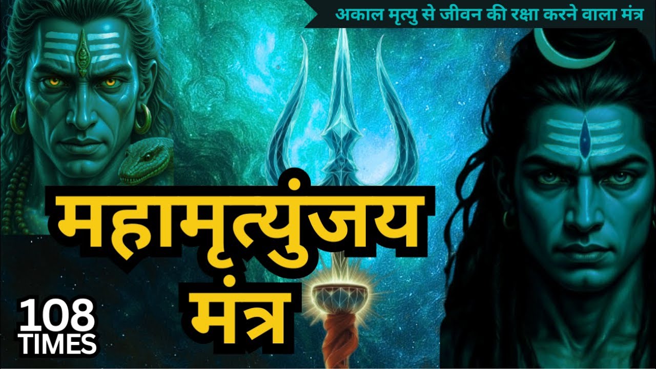 शक्तिशाली महा मृत्युंजय मंत्र - प्रतिदिन सुनने से हमारी अकाल मृत्यू से रक्षा होती है Mrityunajay 108