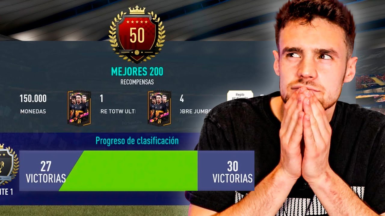 &iquest;CONSIGO MI PRIMER TOP 200 DE FIFA 21?