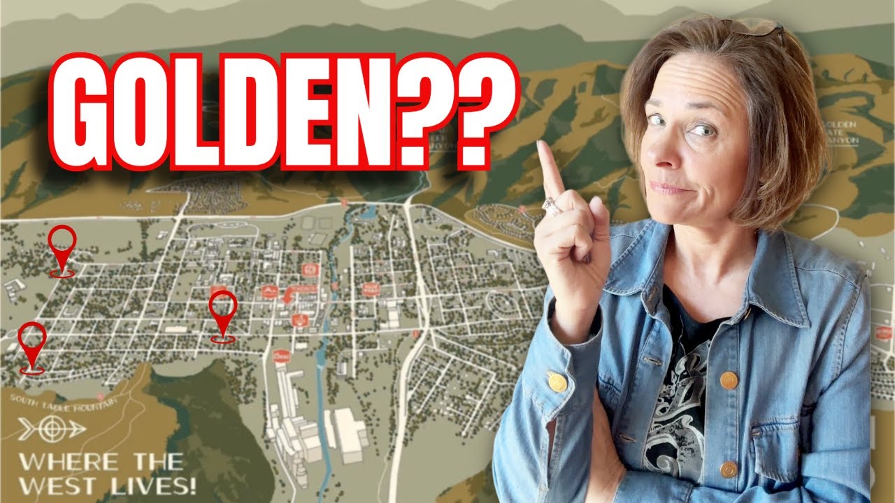 This&nbsp;Golden Colorado Map&nbsp; Shows The Hidden Neighborhoods You MUST See Before Moving!