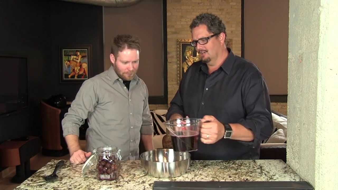 Brandied Cherries from the Cocktail Dudes