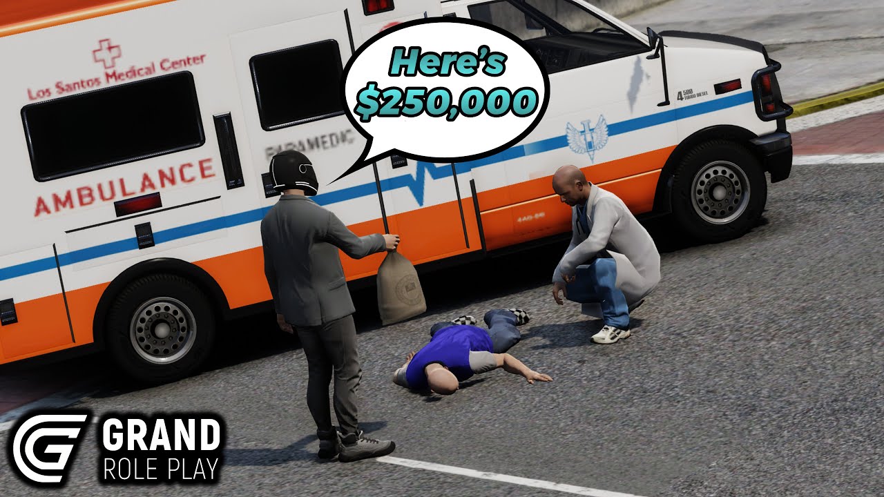 Giving Random People Money in Grand RP for No Reason..