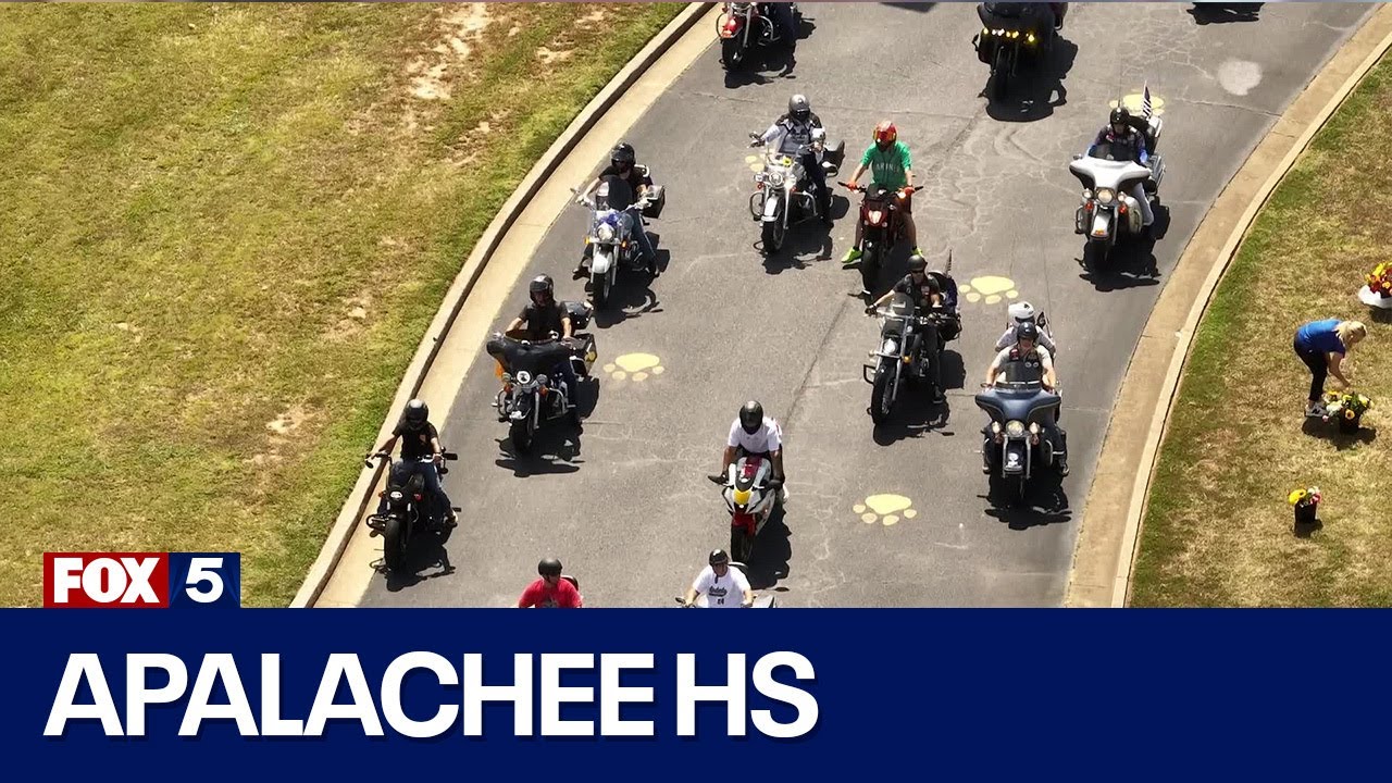 Apalachee High School shooting: Bikers show up to vigil | FOX 5 News