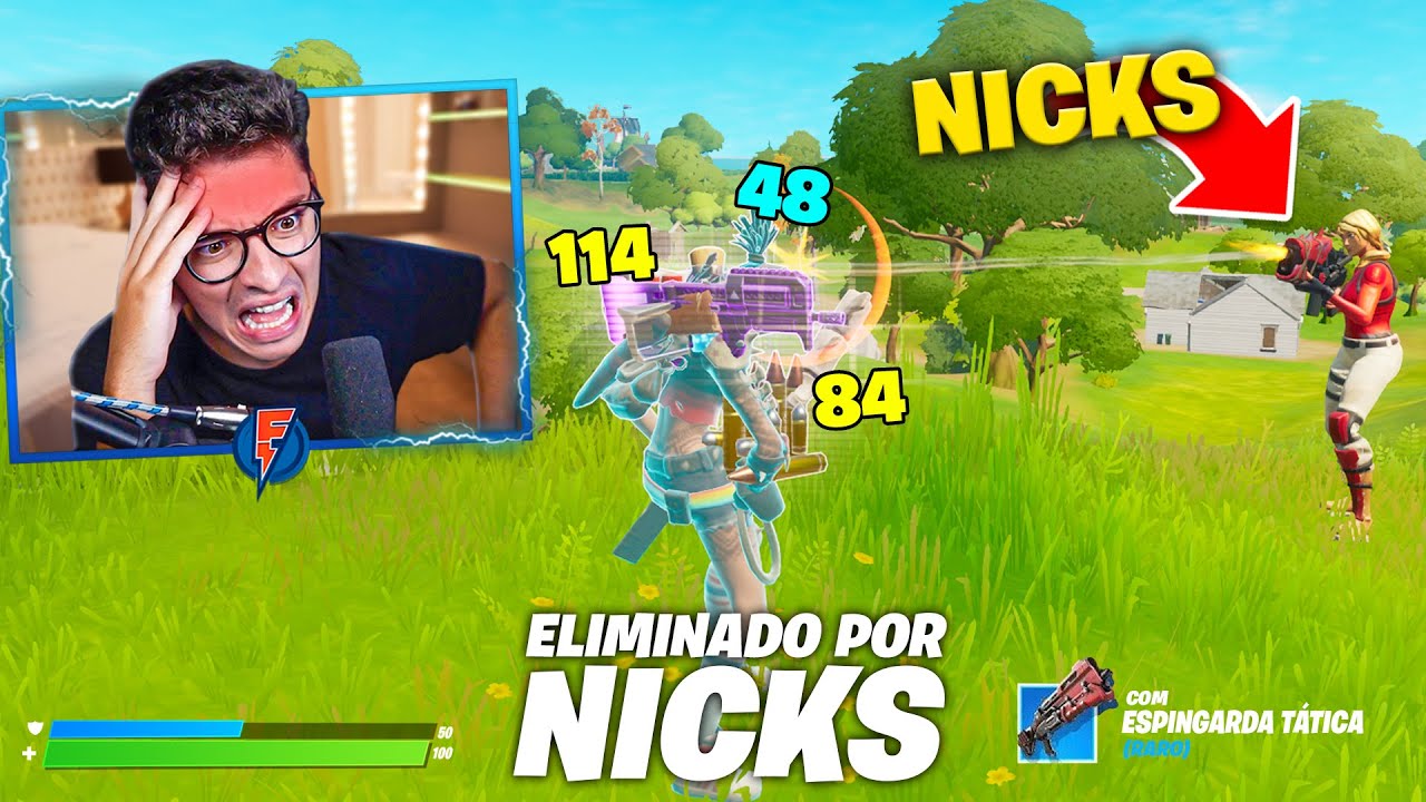 ENCONTREI O FLAKES NA PARTIDA E MATEI ELE!