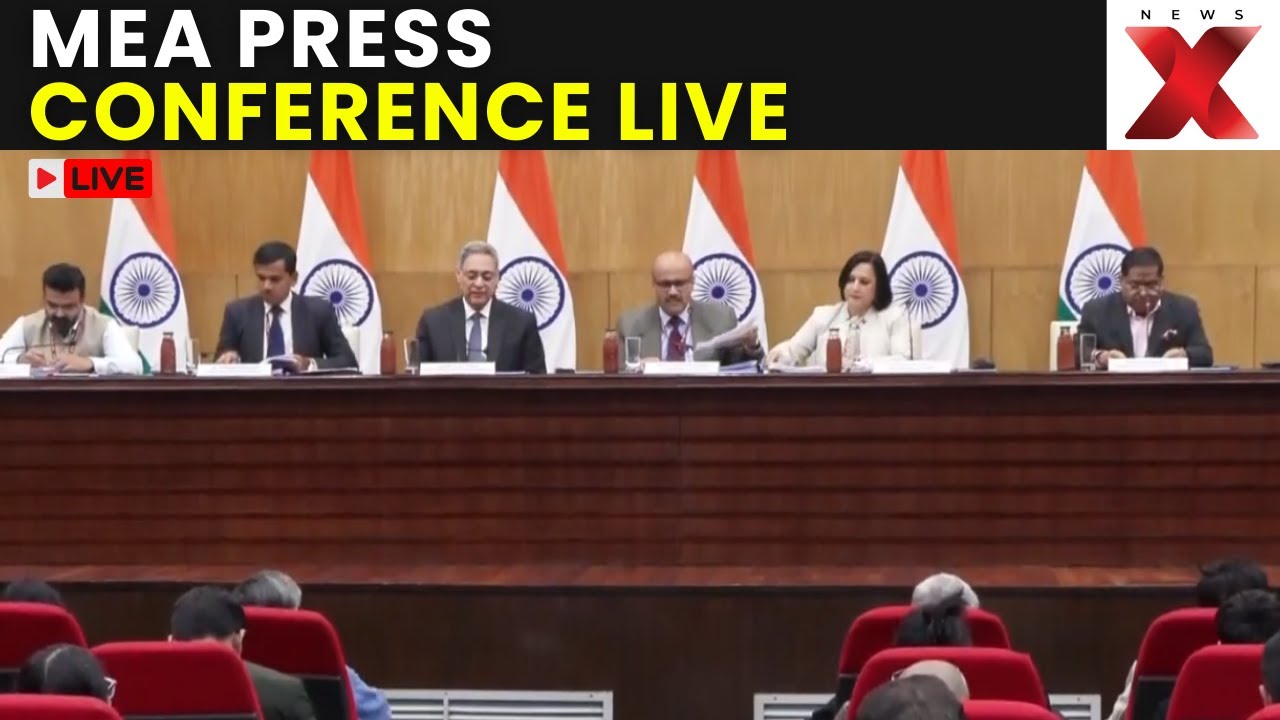 MEA Briefing LIVE: MEA Press Conference in Delhi &ndash; Key Announcements, Policy Updates & India&rsquo;s Stand