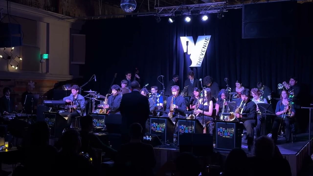 Dundee Crown Jazz Ensemble opening for the Pete Ellman Big Band