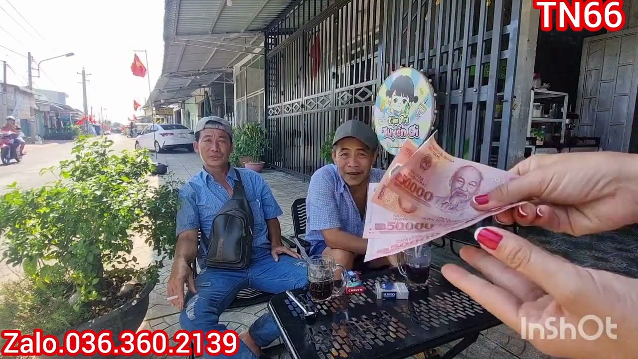 ANH TÂM NHẬN  LÌ XÌ TỪ ANH LONG HỒNG KÒNG