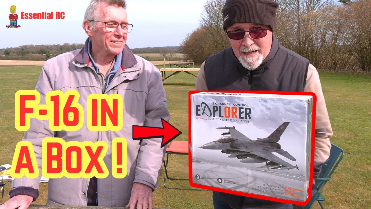 F-16 IN A BOX !? FX FX8823 READY TO FLY FIGHTER PLANE