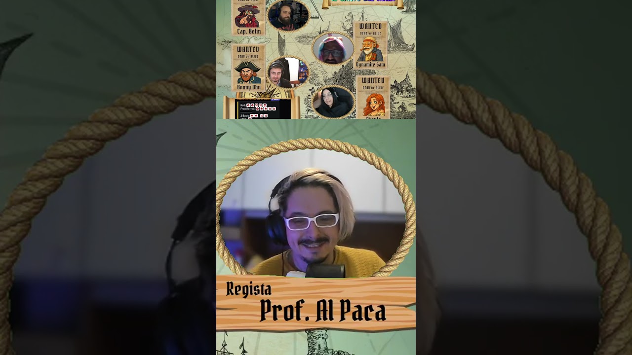 Io porto le mutande! | #professor_al_paca #Twitchlive #gdr #gdrdatavolo