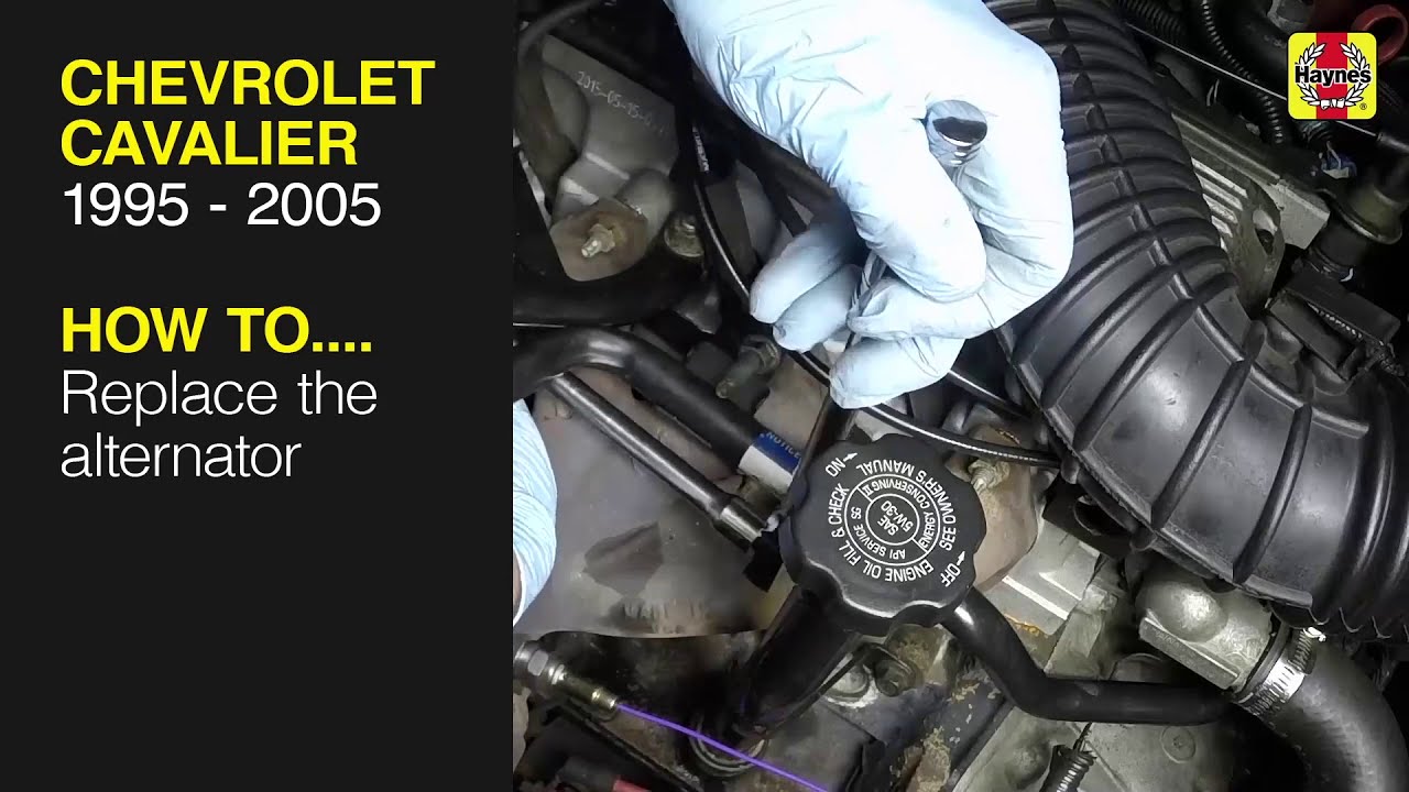 How to  Replace the alternatoron the Chevrolet Cavalier 1995 to 2005