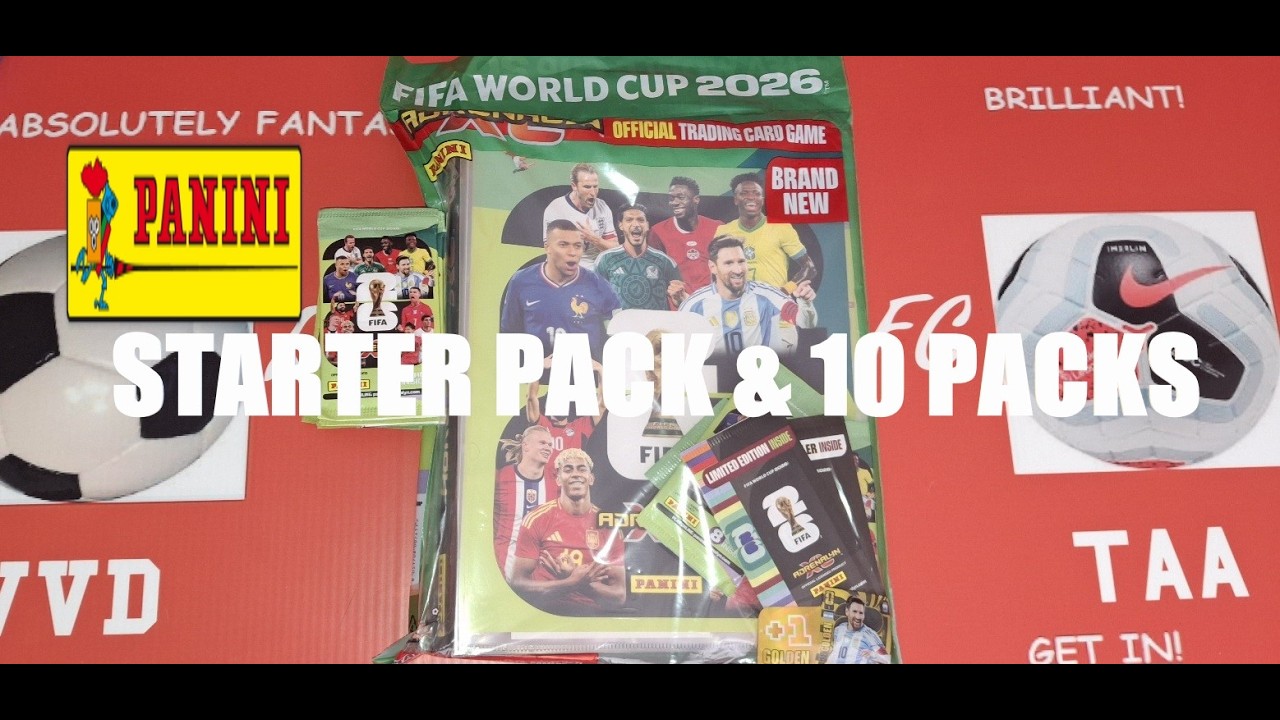 ***НОВИНКА*** PANINI ADRENALYN XL ЧЕМПИОНАТ МИРА ПО ФУТБОЛУ FIFA 2026 ***СТАРТОВЫЙ НАБОР И 10 ПАК...