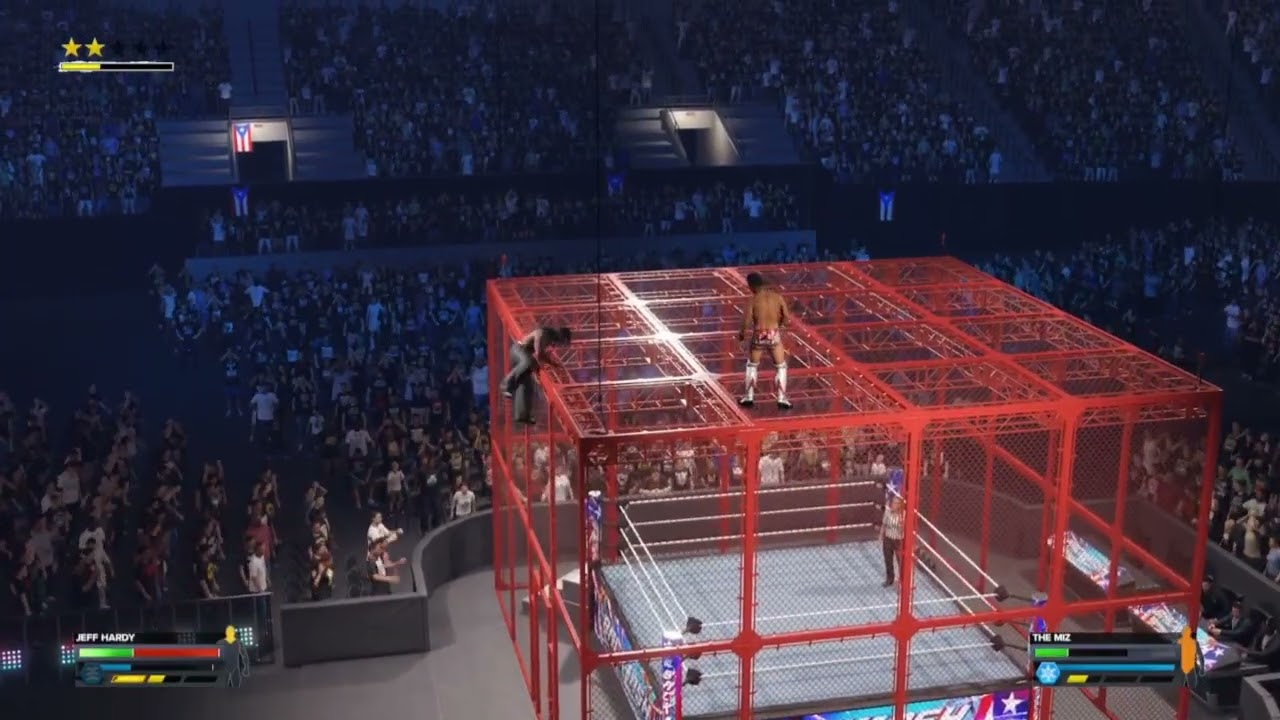 JEFF HARDY VERSUS THE MIZ,WWE2K24 