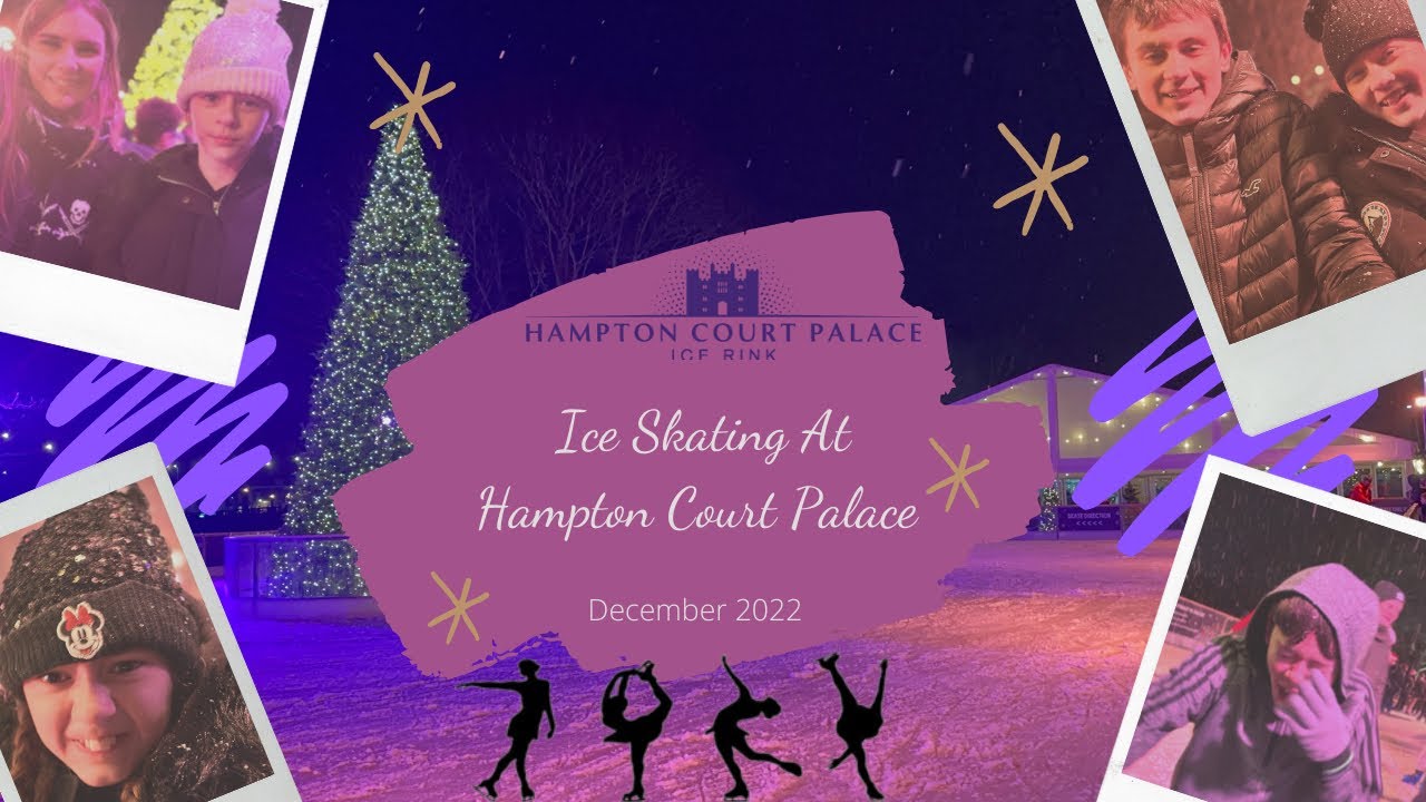 Ice Skating Hampton Court Palace / December 2022