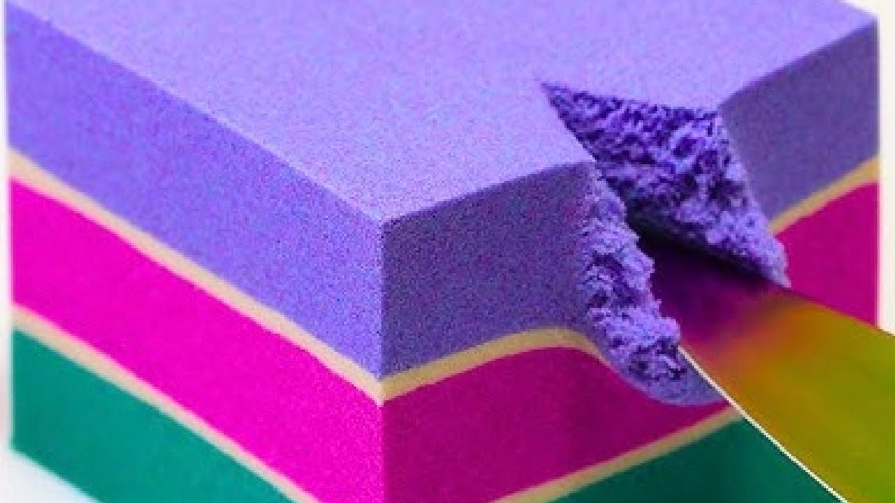 2 Hours Very Satisfying and Relaxing Compilation   Kinetic Sand ASMR / ASMR SOAP