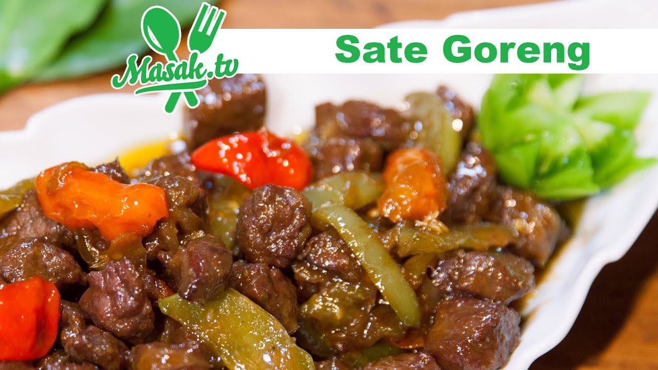 Sate Goreng Daging Sapi
