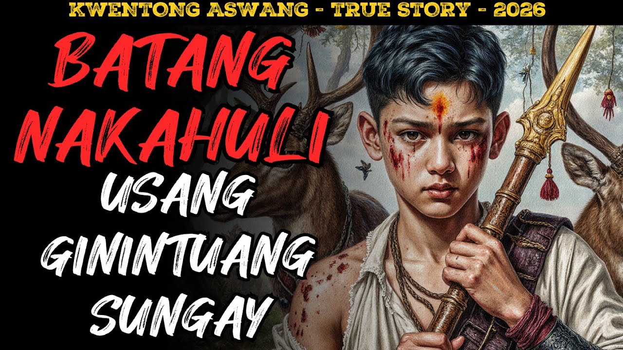 BATANG NAKAHULI SA USANG MAY GININTUANG SUNGAY NAKAKAGULAT NA KWENTO