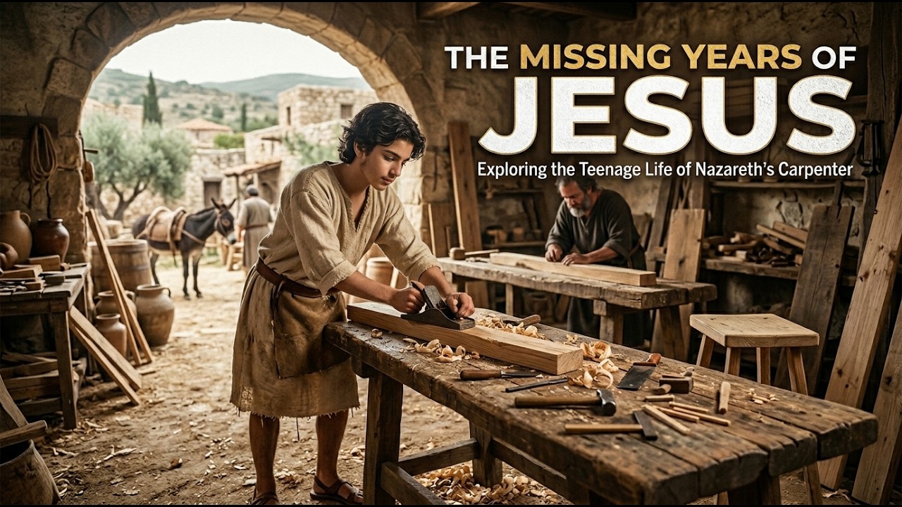 Jesus' Hidden Years Explained — Where Was He From 12 to 30?