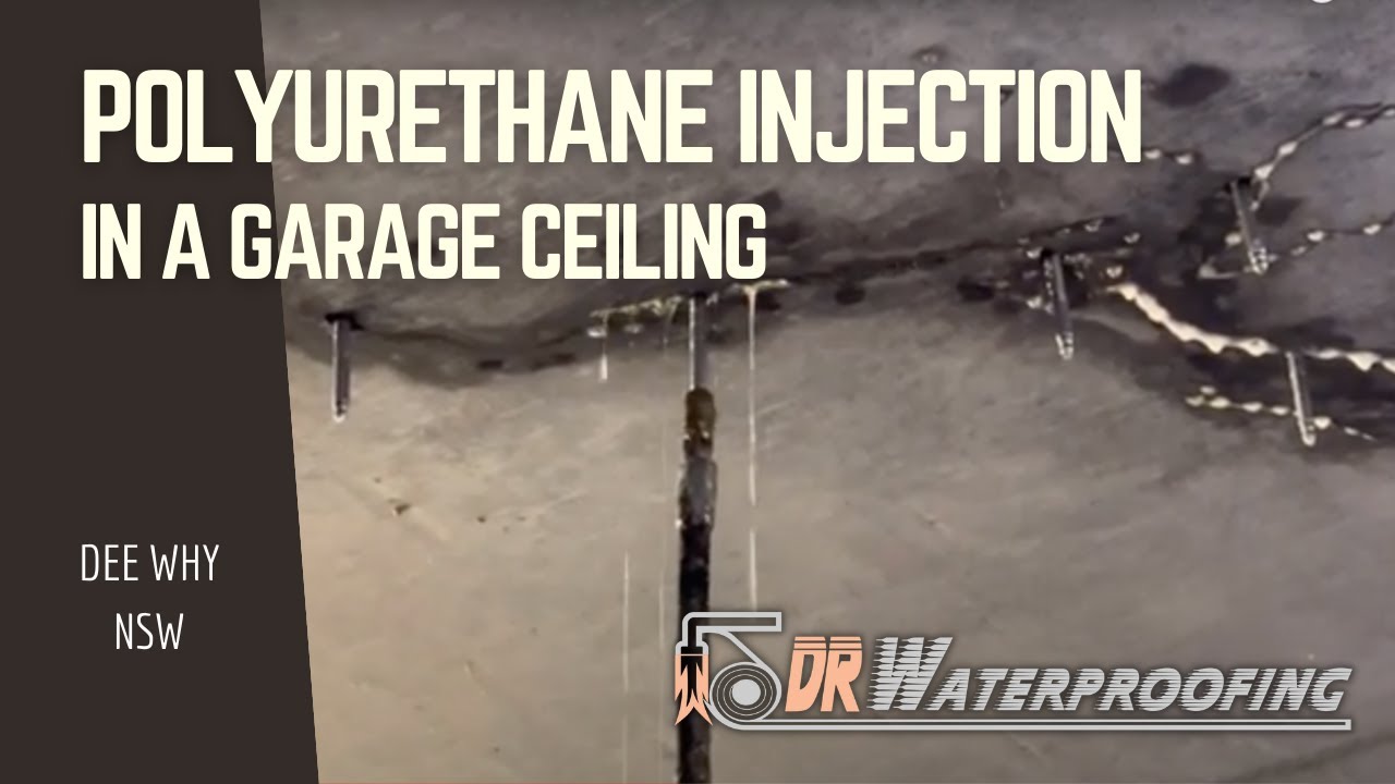 Crack Injection With SealBoss 1570 - Dee Why NSW