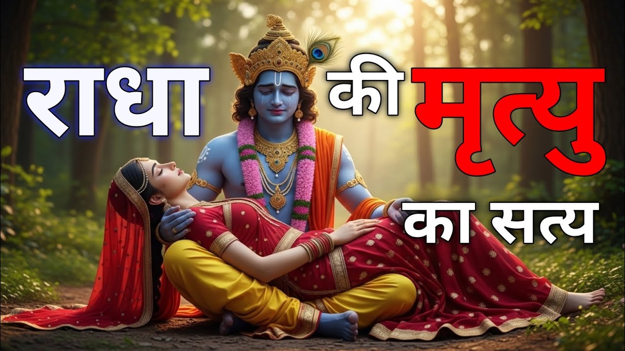 राधा की मृत्यु का रहस्य ! राधा कृष्ण की अधूरी प्रेम कहानी! भव्य कथा 