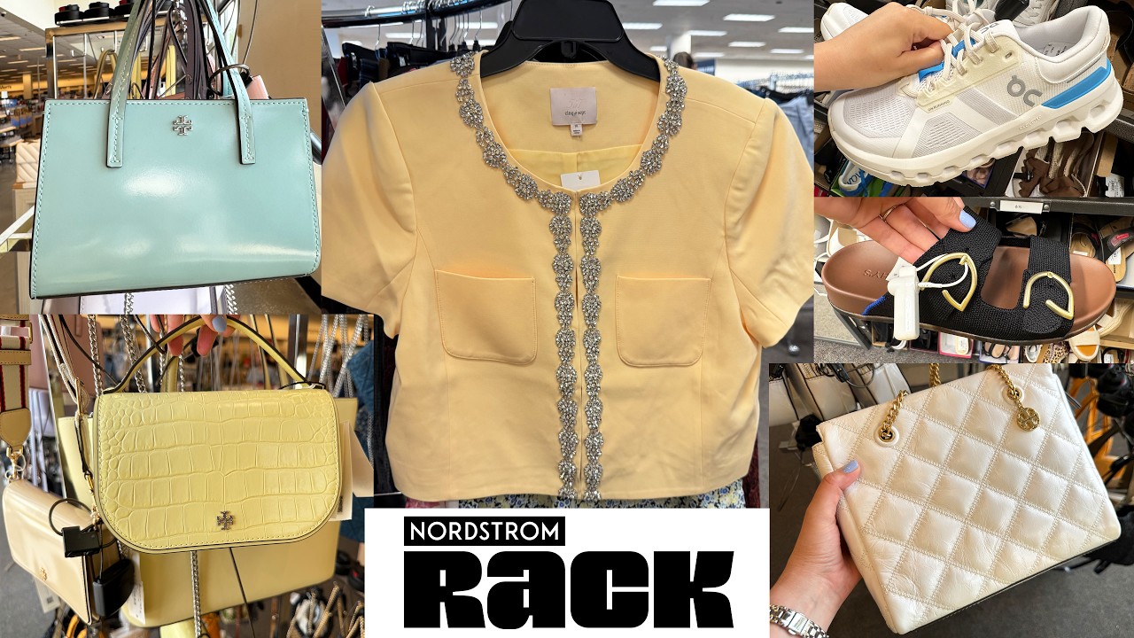 💝 NORDSTROM RACK NEW DESIGNER ARRIVALS 🩵 ELEGANT FASHION, TORY BURCH BAGS & ON CLOUD SHOES
