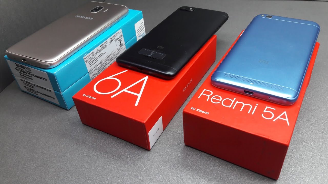 Redmi 5a vs Redmi 6a vs Galaxy J2 Pro 2018 - Which Should You Buy ?