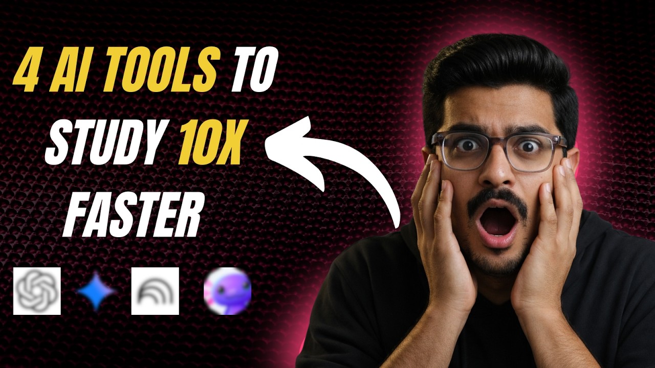 How to Complete Your Syllabus 10X Faster Using 4 AI Tools 🤯 | Class 9 & 10 Study Hack | By Sunil Sir