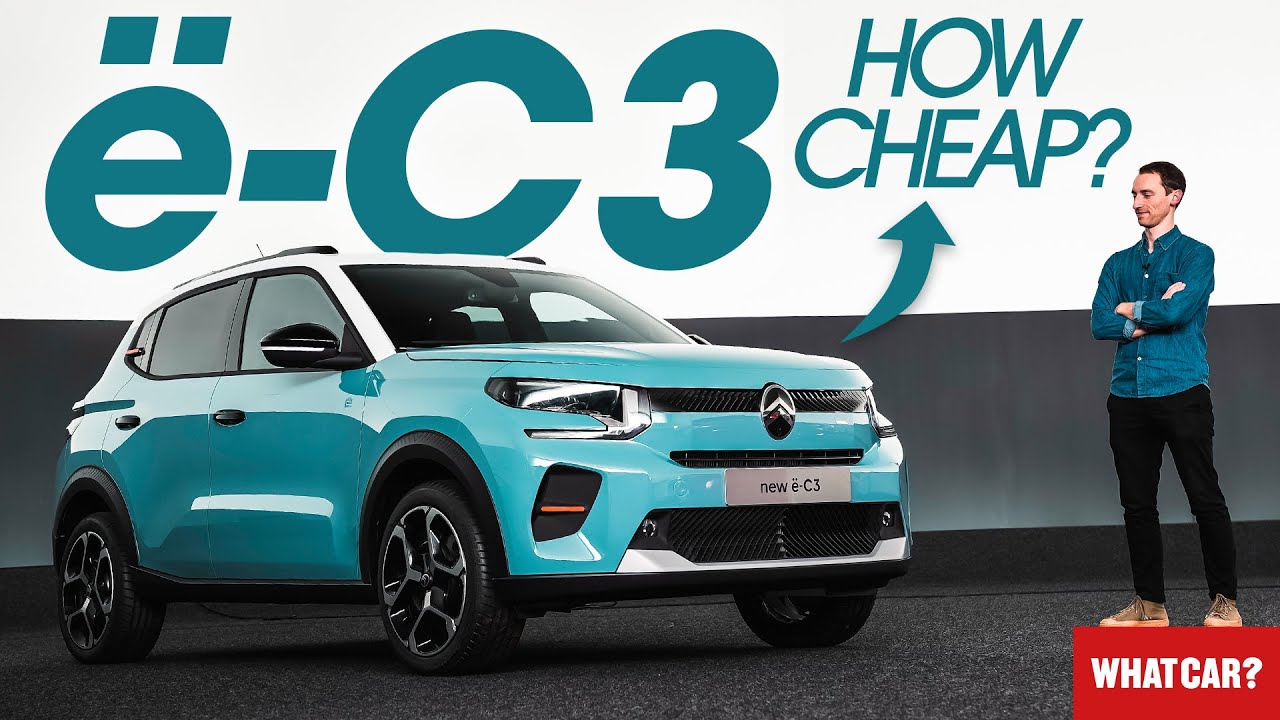 НОВЫЙ Citroen e-C3 — ПОДРОБНЕЕ о новом ДЕШЕВОМ электромобиле! | What Car?