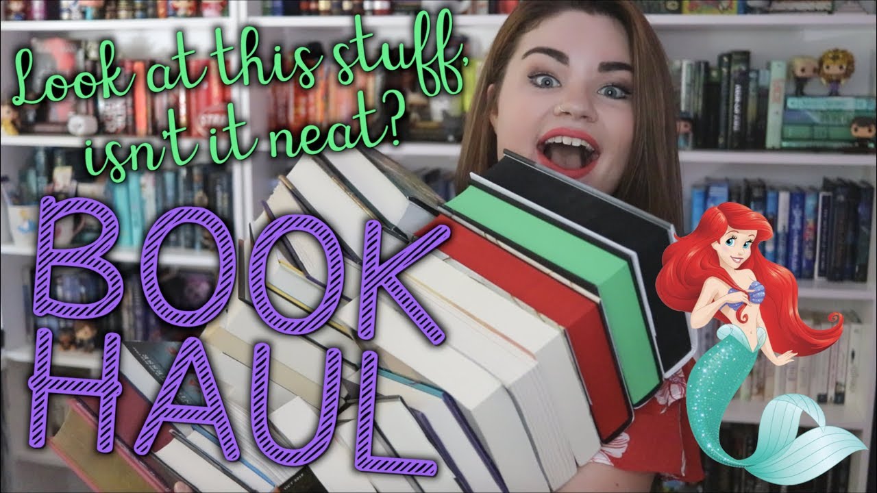 LOOK AT THIS STUFF ISN'T IT NEAT? BOOK HAUL!