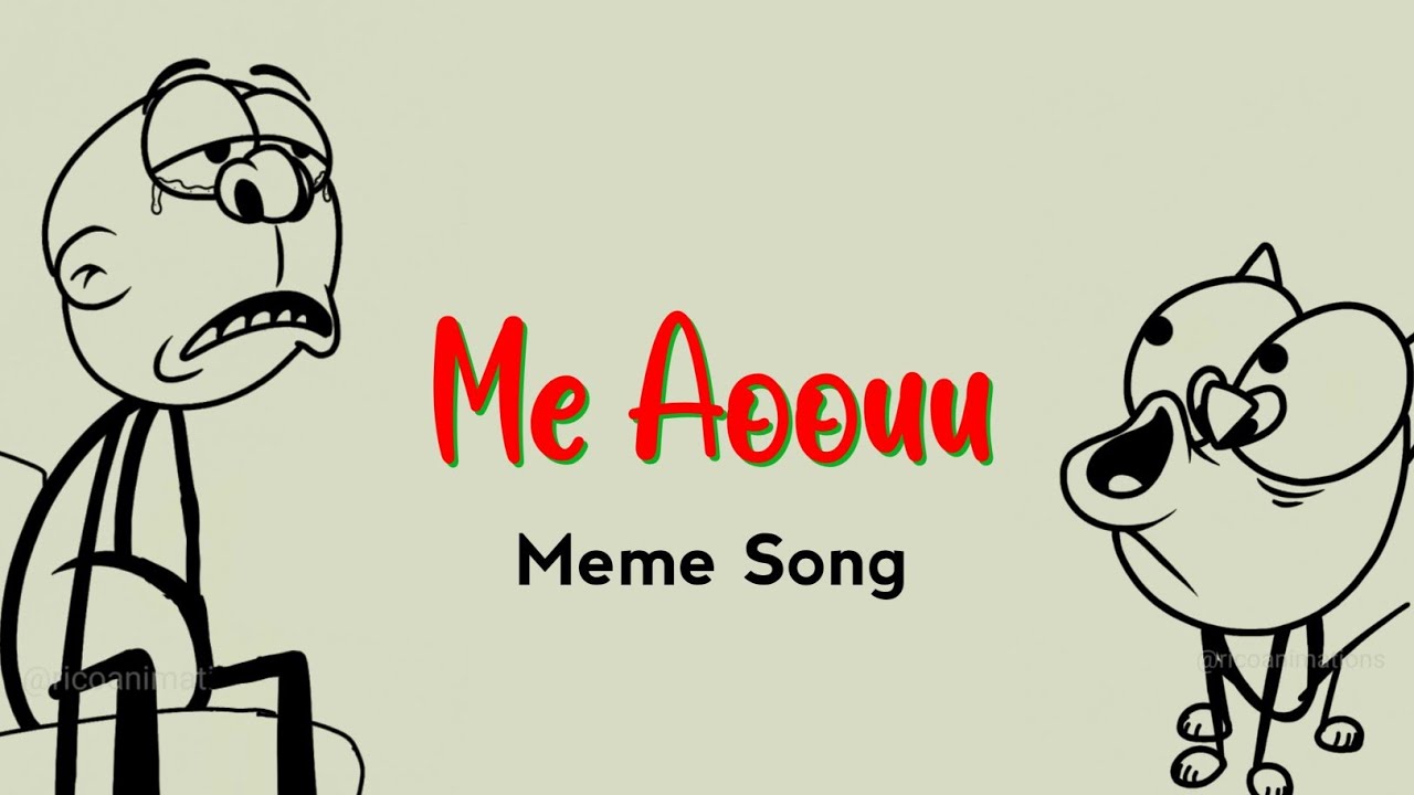 Me Aoouu Song (Remix) | 4k Memes | How Cats Beg | Best Funny Meme Song | Meme Song Remix