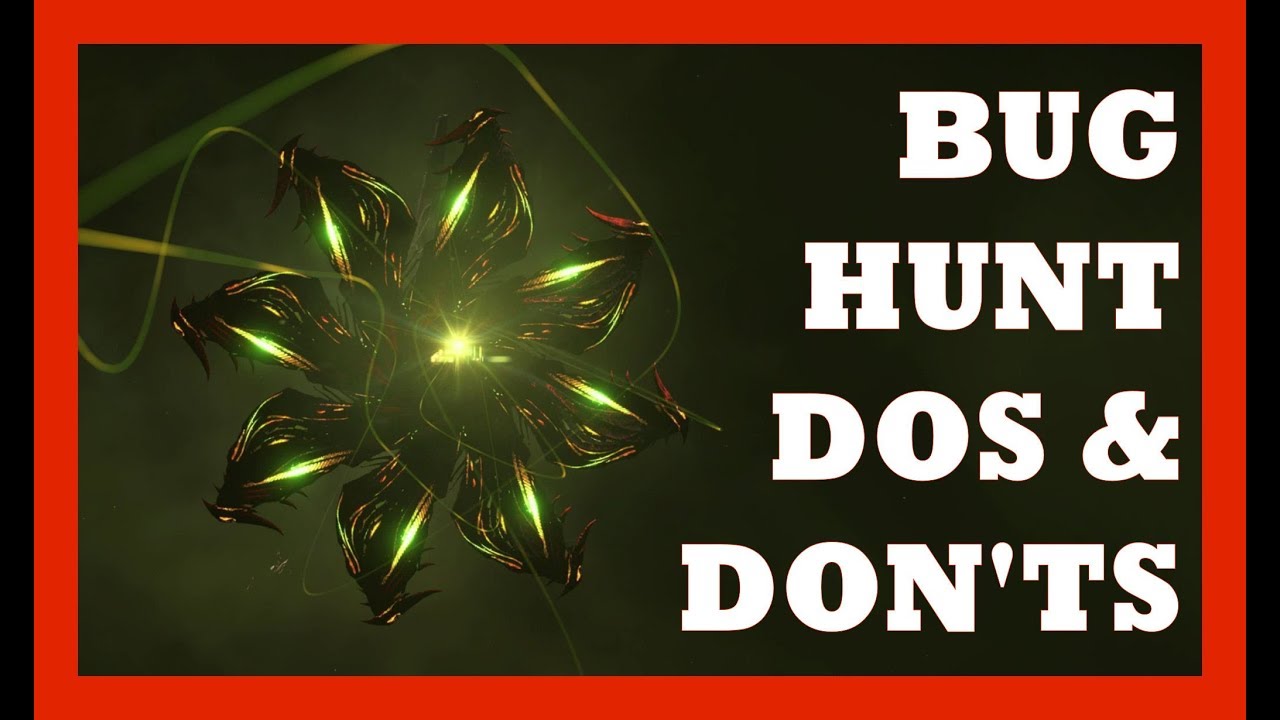 Elite Dangerous - Thargoid Bug Hunt Dos and Don'ts
