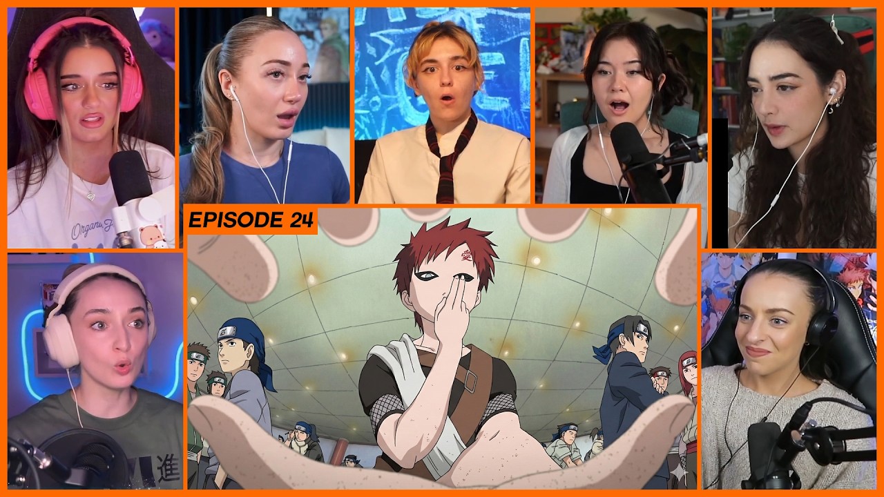 [GIRLS REACT] Chunin Exam First Test | Naruto Ep 24 Girl Reaction Mashup