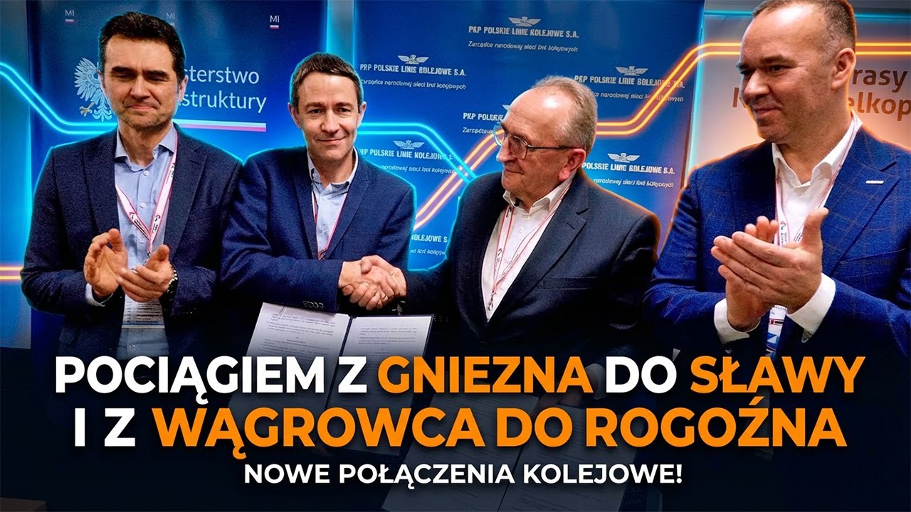 Pociągiem z Gniezna do Sławy i z Wągrowca do Rogoźna