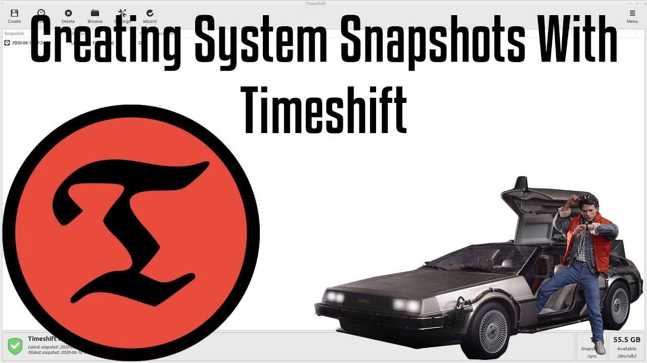 TimeShift — простой способ создания точек восстановления системы в Linux