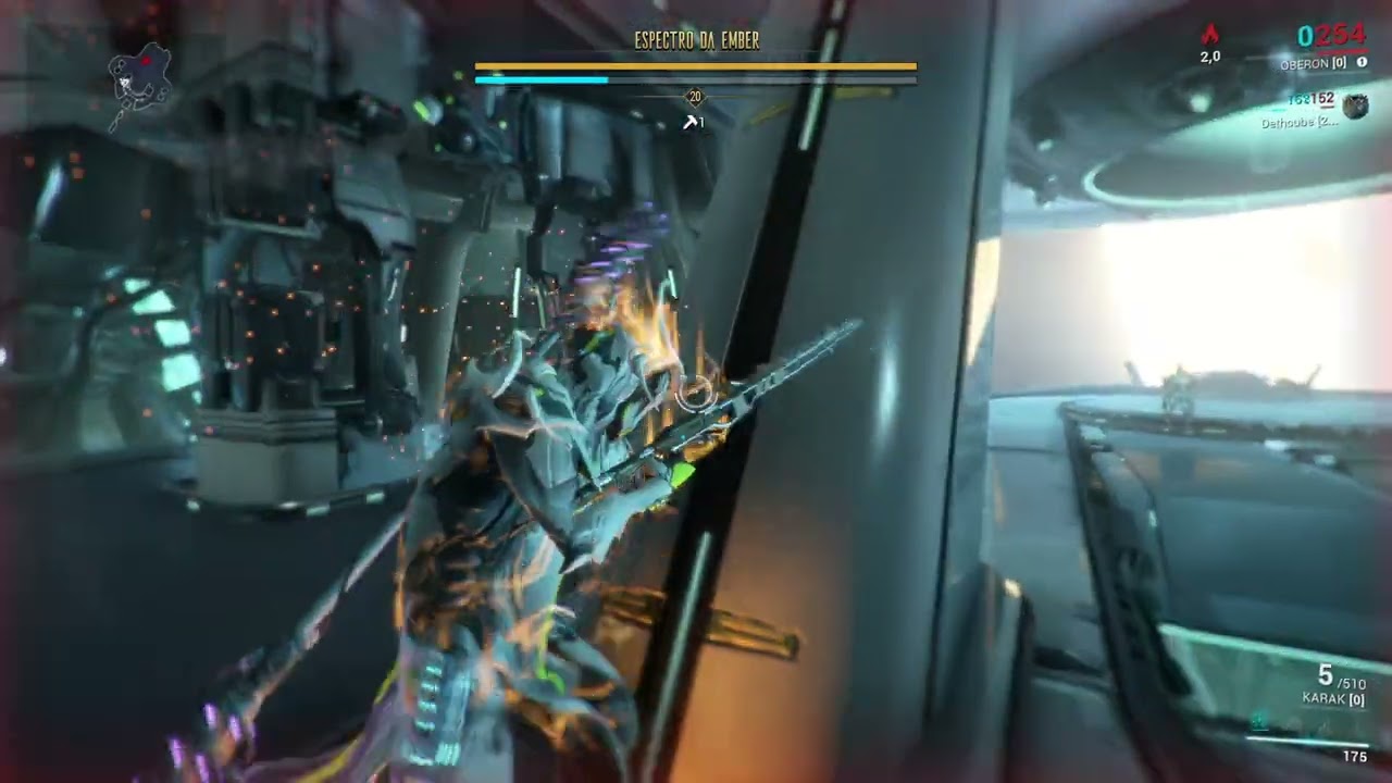 Warframe - Jupter to Saturn relay fight