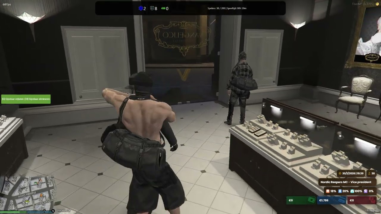 GROTE SHOOT OUT BIJ JUWELIER & MAZE BANK 💥   GTA RP Koperhaven